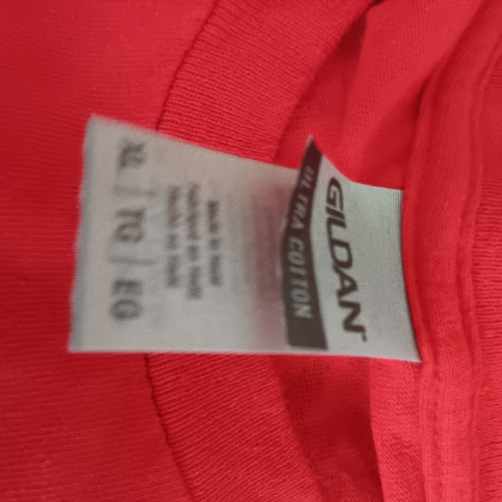 Gildan Red Ultra Cotton Men's Shirt